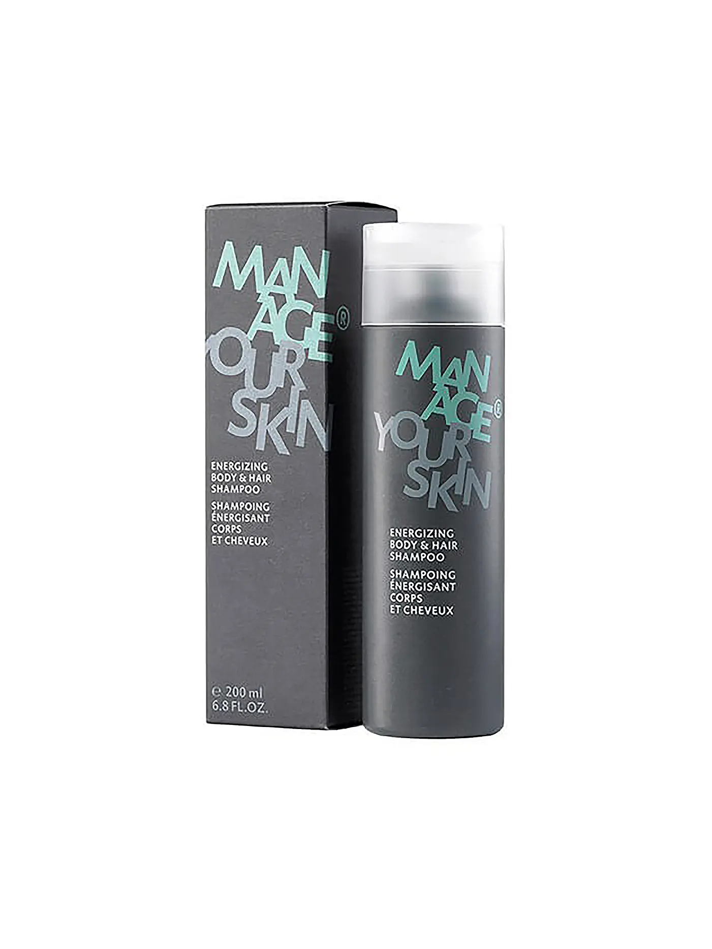 MANAGE YOUR SKIN | Energizing Body & Hair Shampoo 200ml | 